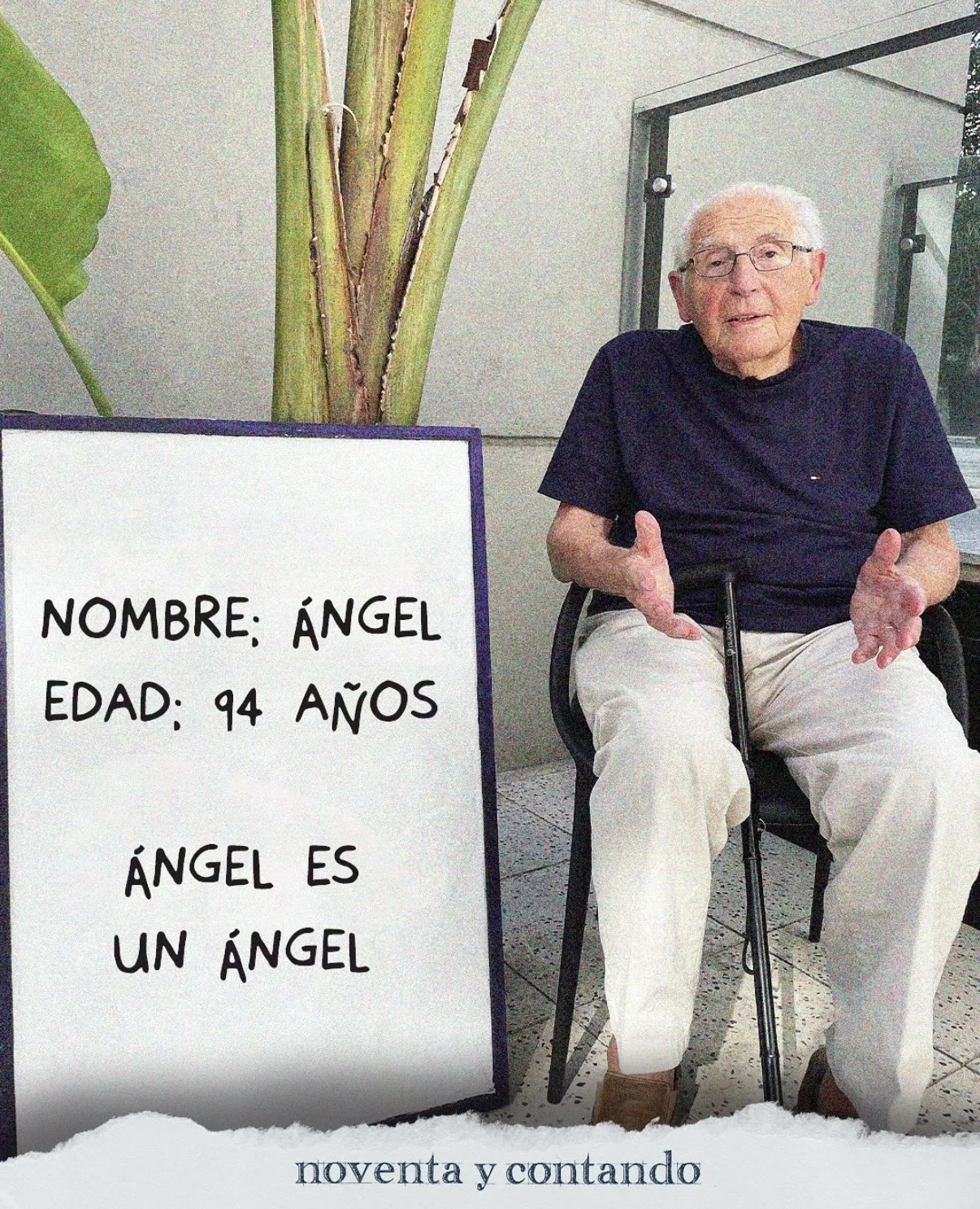 Protagonista de Seguimos Contando