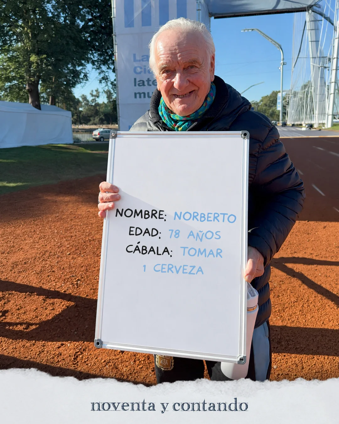 Protagonista de Seguimos Contando