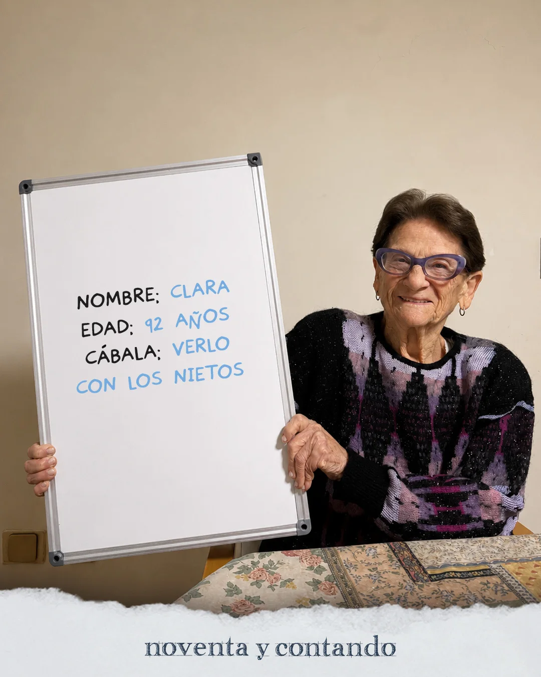 Protagonista de Seguimos Contando