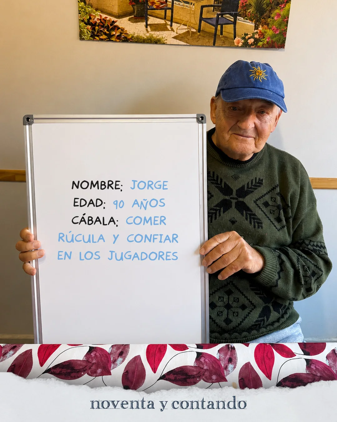 Protagonista de Seguimos Contando