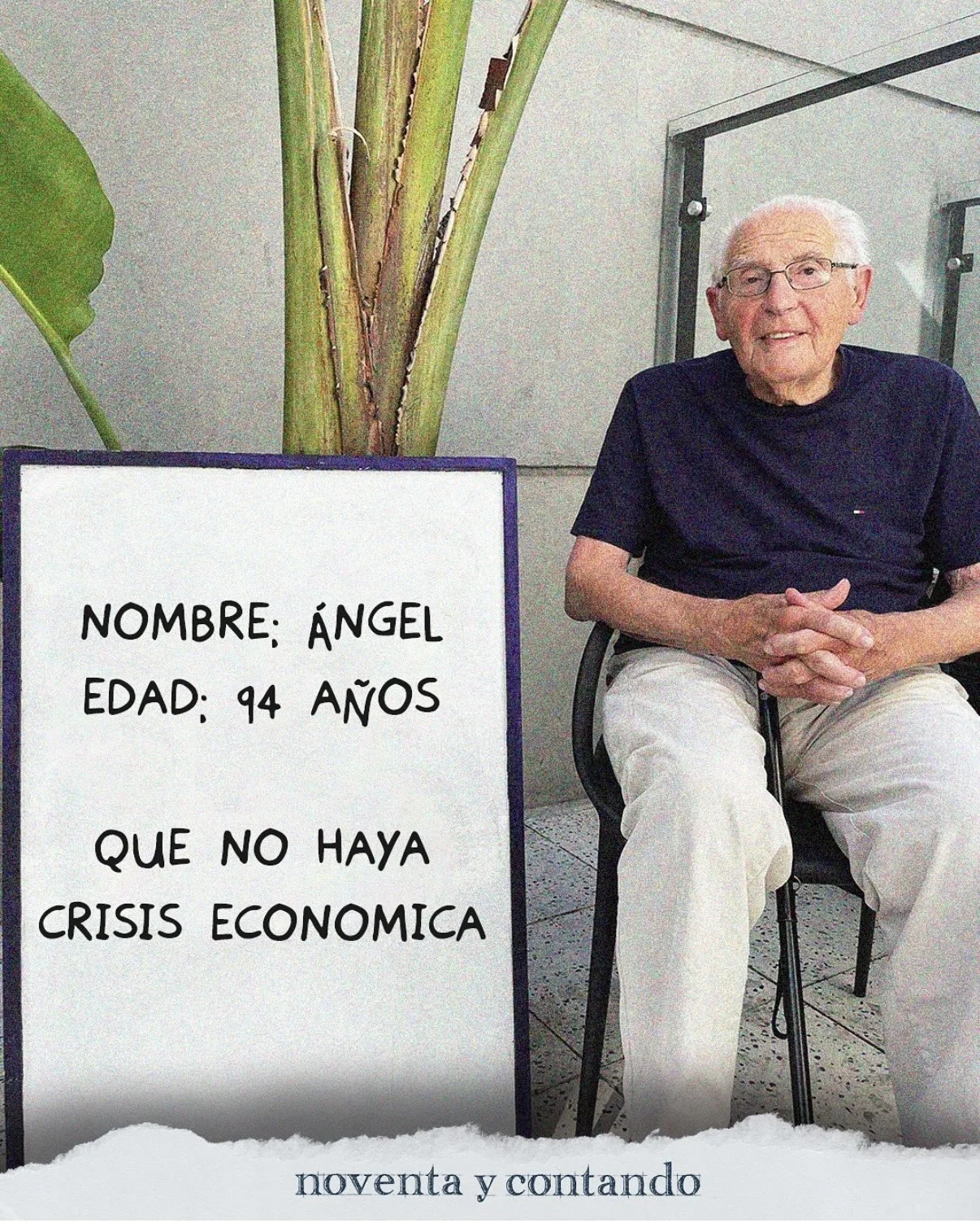 Protagonista de Seguimos Contando